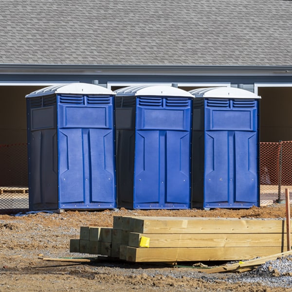 what is the maximum capacity for a single portable toilet in West Pensacola Florida